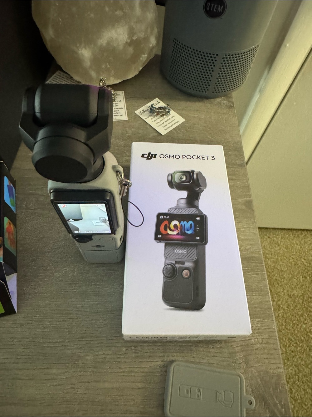 DJI Osmo Pocket 3 Compact 3-Axis Gimbal Camera - Black